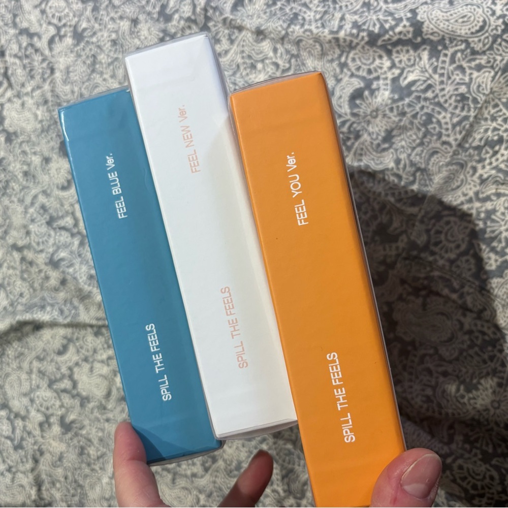 Seventeen Spill the feels 12th mini album 1 2 3 set CD k-pop music